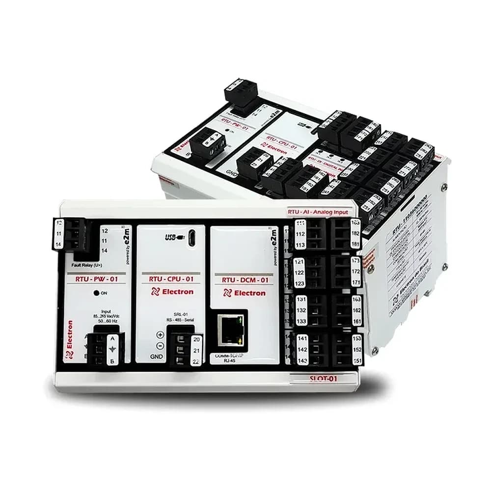 Produto RTU da Electron, unidade remota de monitoramento